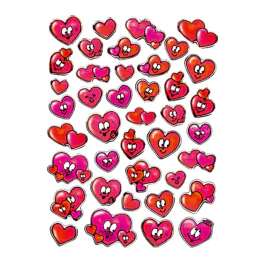 HERMA Klistremerker Magic Hjerter – Morsomme Motiver (HER5371, 10 Eske)