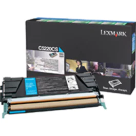 Lexmark C52X Toner – Høy kapasitet, kostnadseffektiv (LEXC5220CS, Cyan, 1 Eske)