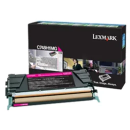 Lexmark C748 Magenta – Høy kvalitet, 10k utskrifter (LEXC748H3MG, Magenta, 1 Eske)