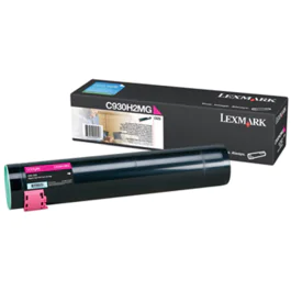 Lexmark C935x Toner – Høy Kapasitet, 24K Sider (LEXC930H2MG, Magenta, 1 Eske)