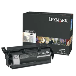 Lexmark T654/656 Toner – Høy kapasitet, pålitelig utskrift (LEXT654X31E, 1 Eske)