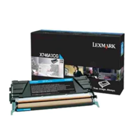 Lexmark Cyan Toner – Høy kapasitet, pålitelig utskrift (LEXX746A3CG, Cyan, 1 Eske)