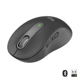 Logitech Signature M650 Mus – Smartere Rulling, Høy Komfort (LOG910006274, Grafitt, 1 Eske)