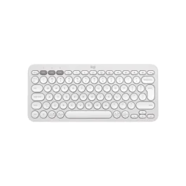 Logitech Pebble Mouse 2 – Minimalistisk, Bærbar (LOG920011880, Hvit, 1 Eske)
