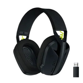 Logitech G435 Gaming Headset – Trådløs Lydkvalitet (LOG981001050, Svart, 1 Eske)