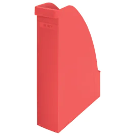 Leitz Tidsskriftssamler – Miljøvennlig, Slitesterk (LTZ24765020, Rød, 6 Eske)