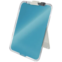Leitz Cosy Glasstavle – Minimalistisk Design, Gjenbrukbar (LTZ39470061, Blå, 1 Eske)