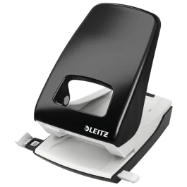 Leitz Hullemaskin – Robust, Enkel Hulling (LTZ51380095, Svart, 1 Eske)