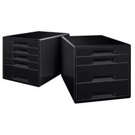 Leitz Desk Cube Dual – Premium Kvalitet, Stilig Design (LTZ52521095, 1 Eske)