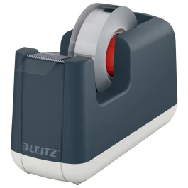 Leitz Cosy Tapedispenser – Praktisk og Stilren (LTZ53670089, Grå, 1 Eske)