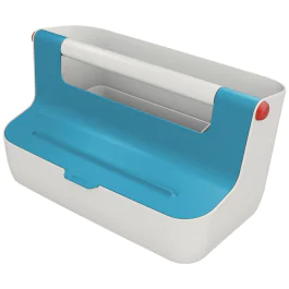 Leitz Cosy Oppbevaringsboks – Minimalistisk Design (LTZ61250061, Blå, 1 Eske)