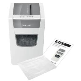 Leitz IQ Slim Makuleringsmaskin – Stille Drift, Høy Sikkerhet (LTZ80010000, 1 Eske)
