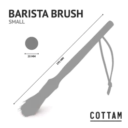 Cottam Kaffe Børste – Rengjøring av Kaffeutstyr ( PKI00148, 30 Stykk )