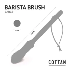 Cottam Kaffe Børste – Rengjøring av Kaffeutstyr ( PKI00149, 50 Stykk )