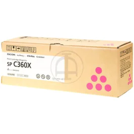 Ricoh Toner Magenta – 9000 Sider, Høy Kapasitet (RIC23034, Magenta, 1 Eske)