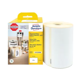 Avery A1933086 Polyesteretiketter til etikettskriver 104 x 159 mm hvit