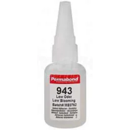 Permabond C-943 Lynlim – Hurtiglim, Liten Blooming Effekt ( 12886, 15 Stykk )