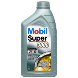 Mobil Super 3000 Formula P SAE 0W-30 Motorolje 12 x 1 L