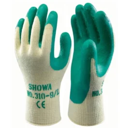 Showa 310 Black Latex halvdyppet arbeidshansker