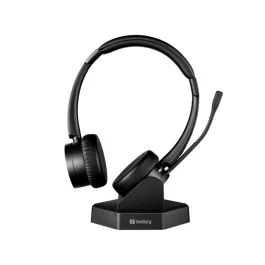 Sandberg Bluetooth Headset Pro+ – Krystallklar Lyd, Komfortabel Passform (SDG126-18, 1 Eske)