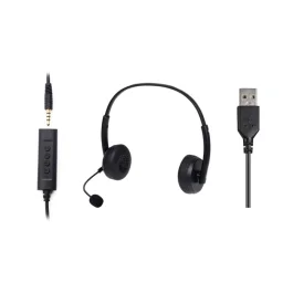 Sandberg 2in1 Office Headset – Klar Lydgjengivelse (SDG126-21, 1 Eske)