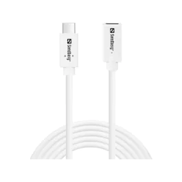 Sandberg USB-C Forlenger – 2 Meter Ekstra Lengde (SDG136-55, 1 Eske)
