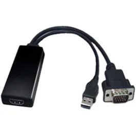 Sandberg VGA+Audio til HDMI Konverter – Enkel Videokonvertering (SDG508-78, 1 Eske)