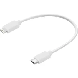 Sandberg USB-C PD til Lightning MFI 0,2M, 1 Stykk, SEN-136-71