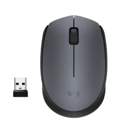 Logitech RF trådløs mus, Alkaline, Grå, M170, 1 Stykk, SEN-910-004642