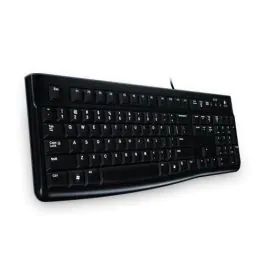 Logitech K120 tastatur med ledning - sveitsisk, 1 Stykk, SEN-920-002645