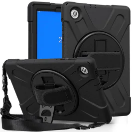 eSTUFF AUSTIN Defender Case for Lenovo TAB M10 HD 2nd Gen (TB-X306X) - Svart, 1 Stykk, SEN-W126176298