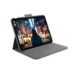 Logitech Slim Folio-tastaturdeksel for iPad (10. generasjon), spansk, 1 Stykk, SEN-W128233292