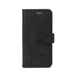 eSTUFF iPhone 14 Pro WALES PU lommebokdeksel - Svart, 1 Stykk, SEN-W128339225