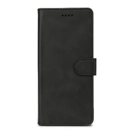 eSTUFF Samsung Galaxy A14 5G WALES PU lommebokdeksel - Svart, 1 Stykk, SEN-W128339228