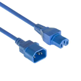 MicroConnect blå strømkabel C14F til C15M, 1,8M, 1 Stykk, SEN-W128359789