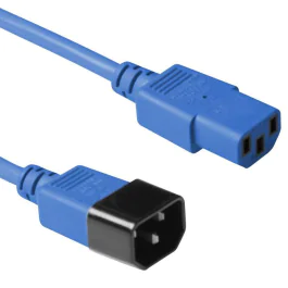 MicroConnect blå strømkabel C14F til C13M, 1,8M, 1 Stykk, SEN-W128359792