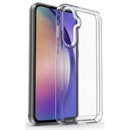eSTUFF Samsung Galaxy A55 LONDON TPU-deksel - Gjennomsiktig, 1 Stykk, SEN-W128815489
