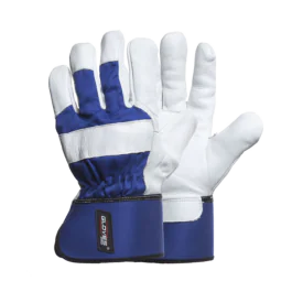 Gloves Pro Classic arbeidshansker, Blå/Hvit, 12 Par, SGP-5722-080-WHT-8, str. 8