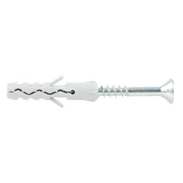 MFT Nylonplugg 8X40MM M/Skruer – Høy Kvalitet, Varmebestandig(242220, 10 Boks)