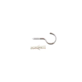 MFT Nylonplugg 8X40MM M/Skruekrok – Høy Kvalitet, Varmebestandig(242230, 10 Boks)