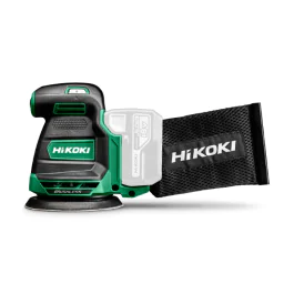 Hikoki Eksentersliper SV1813DA KM HSC – Høy Slipeeffekt, Ergonomisk Design(SV1813DAW2Z, 1 Boks)