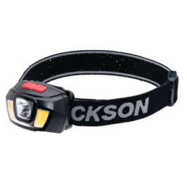 Jackson Safety Hodelykt – 250 Lumen, Oppladbar (16250, 1 Stykk)