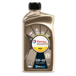 Total Quartz Ineo C3 5W-40 – Syntetisk motorolje med lavt SAPS(TOT213789, 1 Stykk, 1 L)