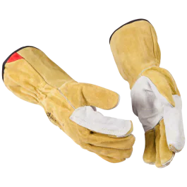 Guide Sveisehanske – Varmebeskyttelse & Komfort, Brun, 6 Par, Størrelser 8–10, SSK-125