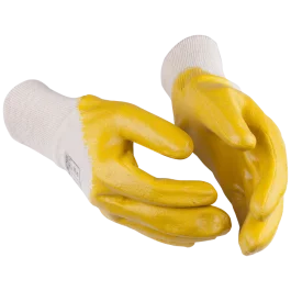 Guide 807 Knokedyppet nitril arbeidshanske, 12 Par