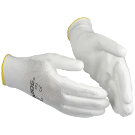 Guide 522 PU-belagt polyester monteringshanske, 12 Par