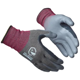 Guide 6601 ESD PU-belagt kuttbestandig hanske, 6 Par