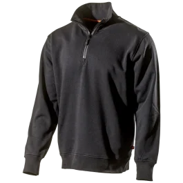 L.Brador Sweatshirt – Komfortabel, Børstet Innside (800053230, Svart, 1 Stykk, størrelse-XS)