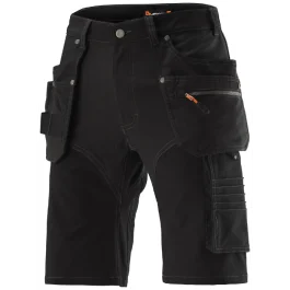 L.Brador Håndverkershorts – Optimal Komfort, Høy Slitestyrke (800053749, Svart, 1 Stykk, størrelse-44)