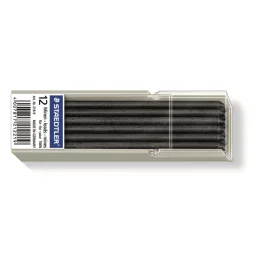 Staedtler Lumocolor Refills – Vannløselig, Opaque (STA2189, Svart, 12 Eske)